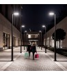 Lampadaire LED 40W Harlem Chip OSRAM Noir - 125826 - vue 11