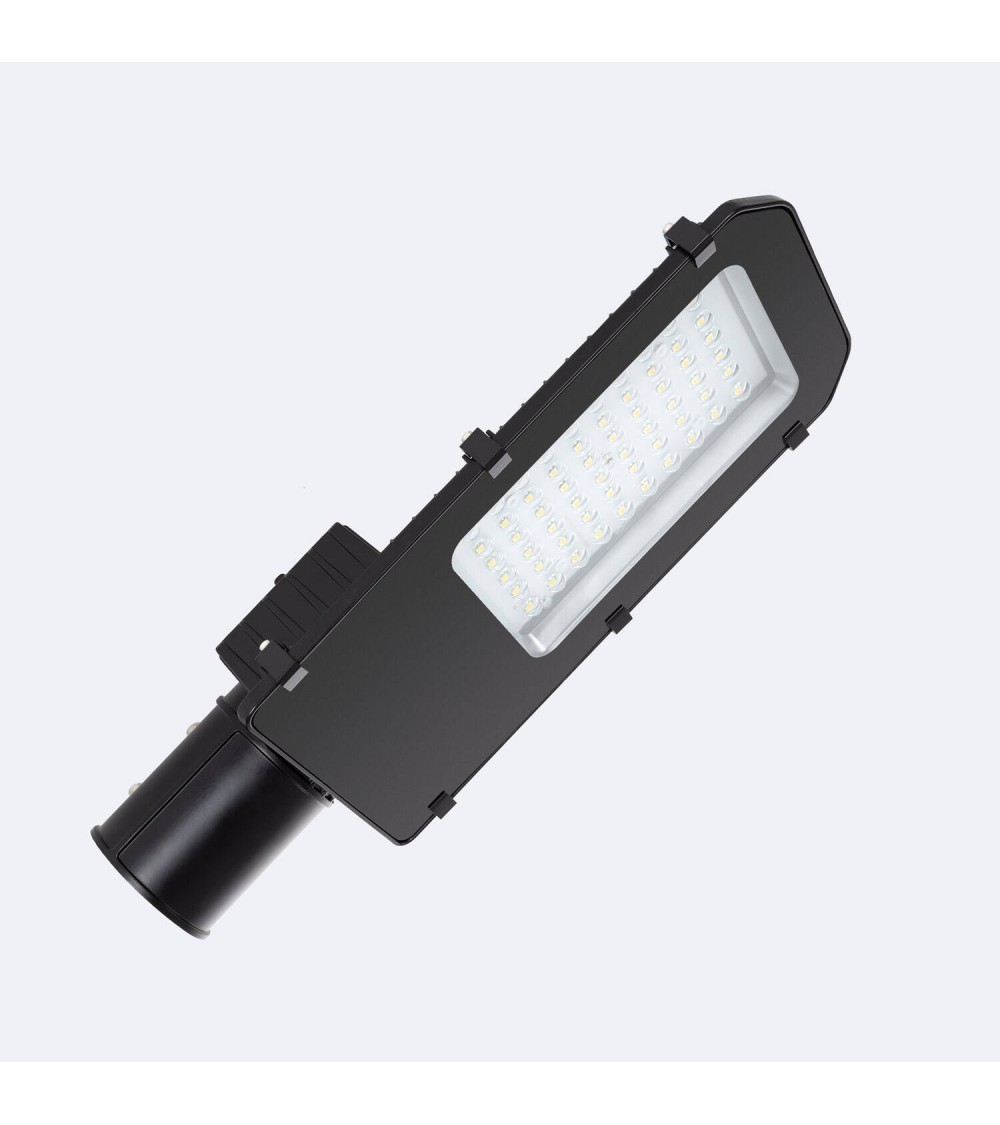 Lampadaire LED 60W Harlem Chip OSRAM 135 lm/W Noir - 125831 - vue 1