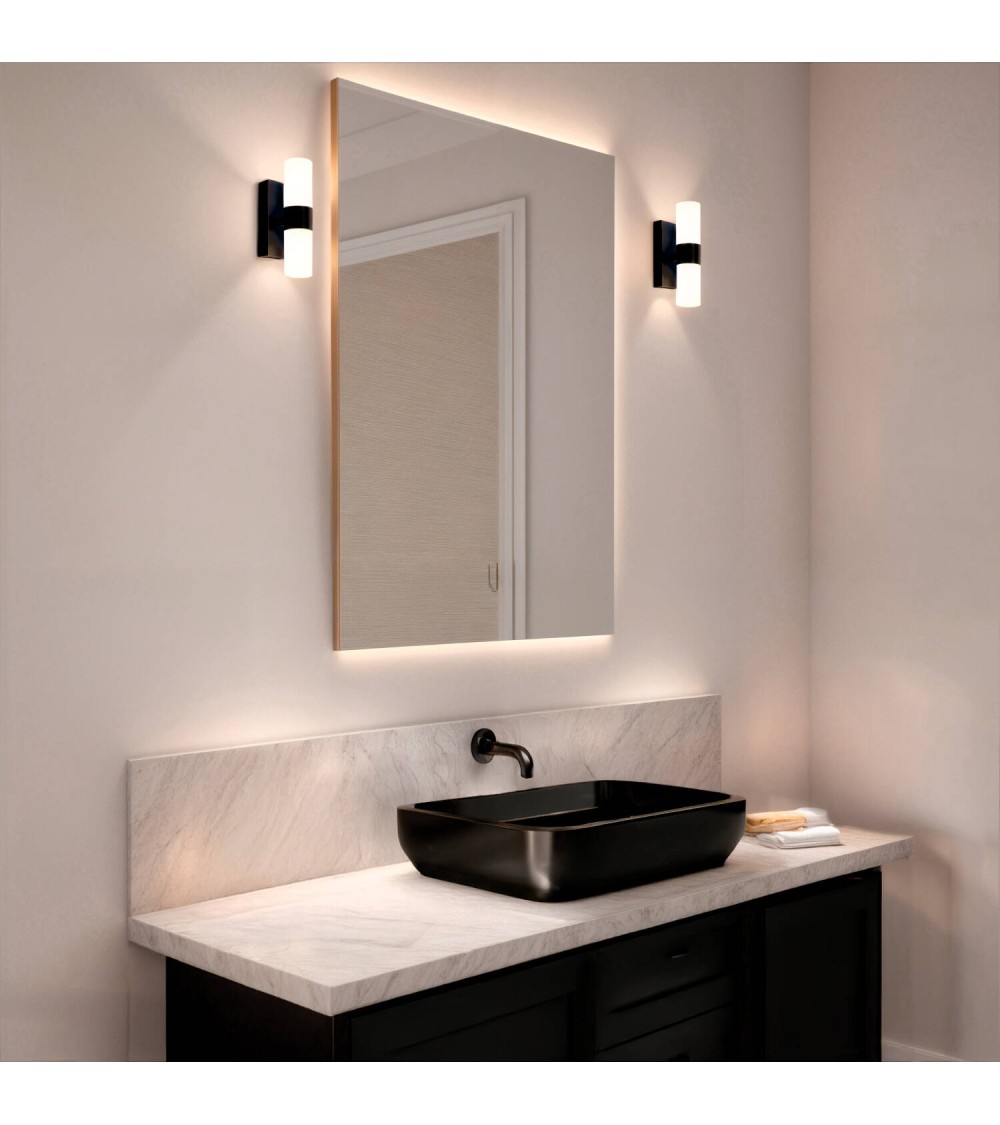 Applique de Salle de Bain Aluminium et PC Avery - 126007 - vue 1