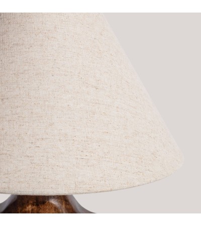 Lampe à Poser Bois Hunar I ILUZZIA - 126101 - vue 6