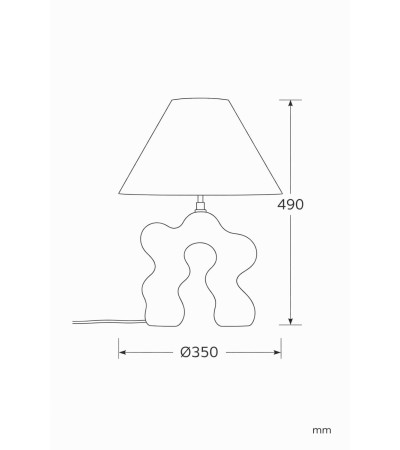 Lampe à Poser Bois Hunar I ILUZZIA - 126101 - vue 7