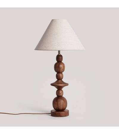 Lampe à Poser Bois Tanish ILUZZIA - 126106 - vue 6