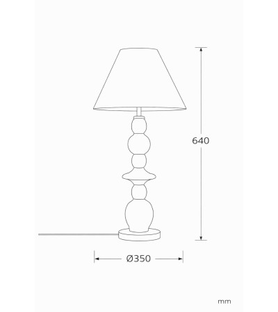 Lampe à Poser Bois Tanish ILUZZIA - 126106 - vue 10