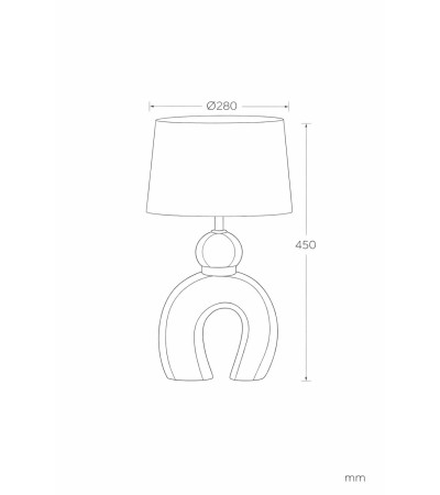 Lampe à Poser Bois Hunar II ILUZZIA - 126111 - vue 8