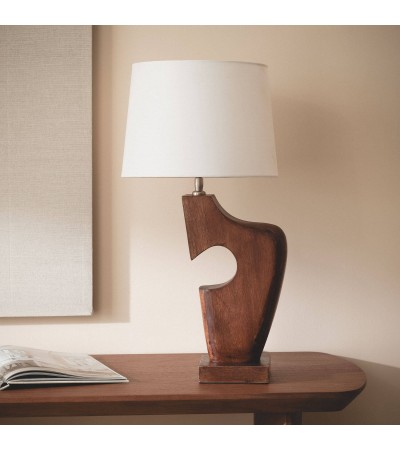 Lampe à Poser Bois Hunar IV ILUZZIA - 126116 - vue 7