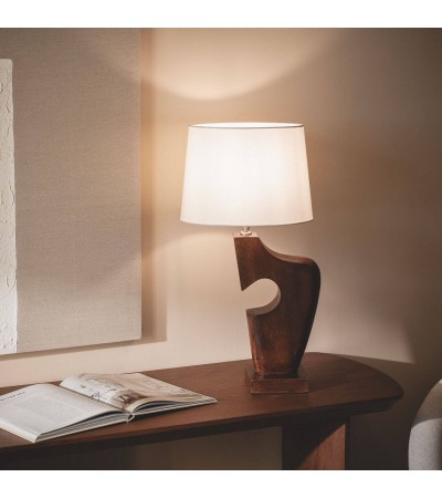 Lampe à Poser Bois Hunar IV ILUZZIA - 126116 - vue 8
