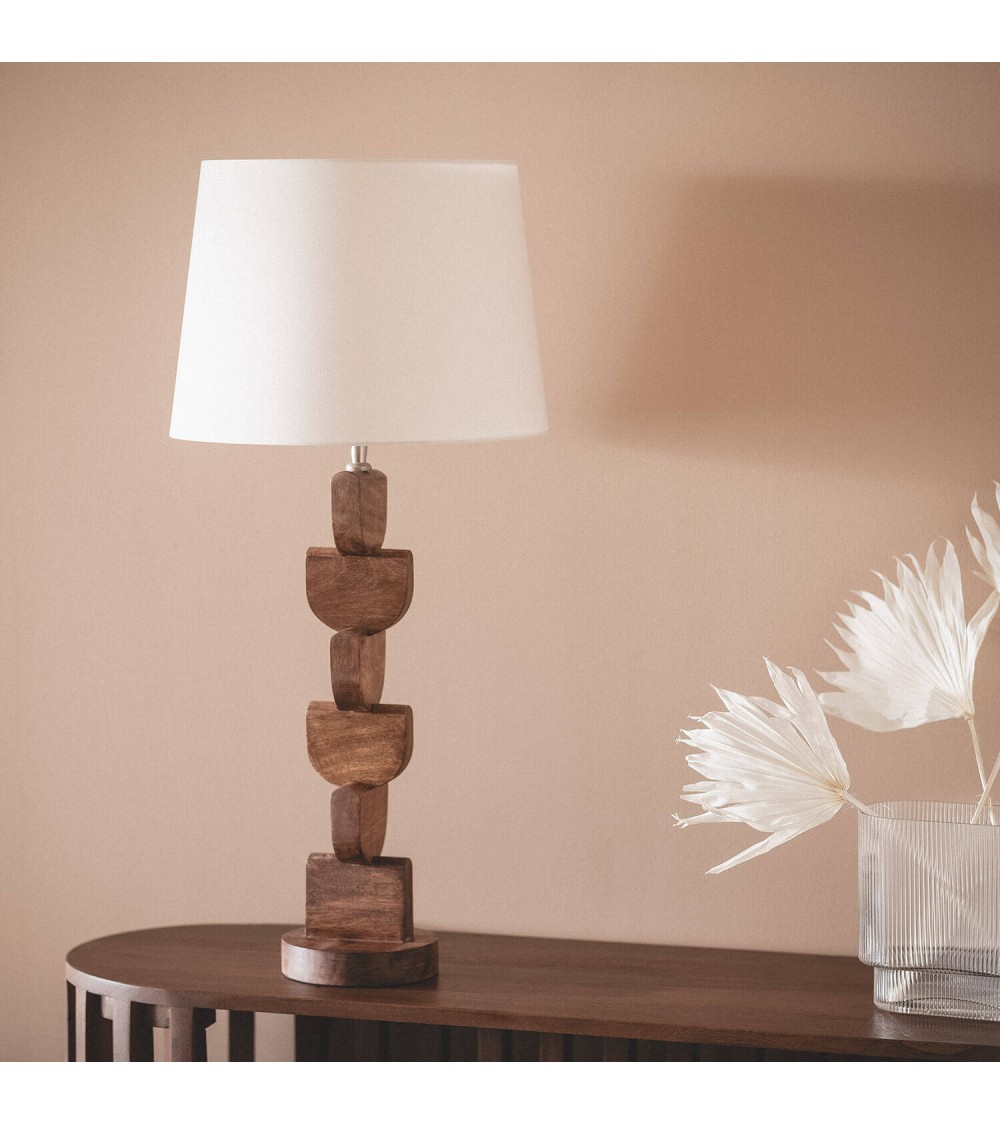 Lampe à Poser Bois Dagmar ILUZZIA - 126141 - vue 1