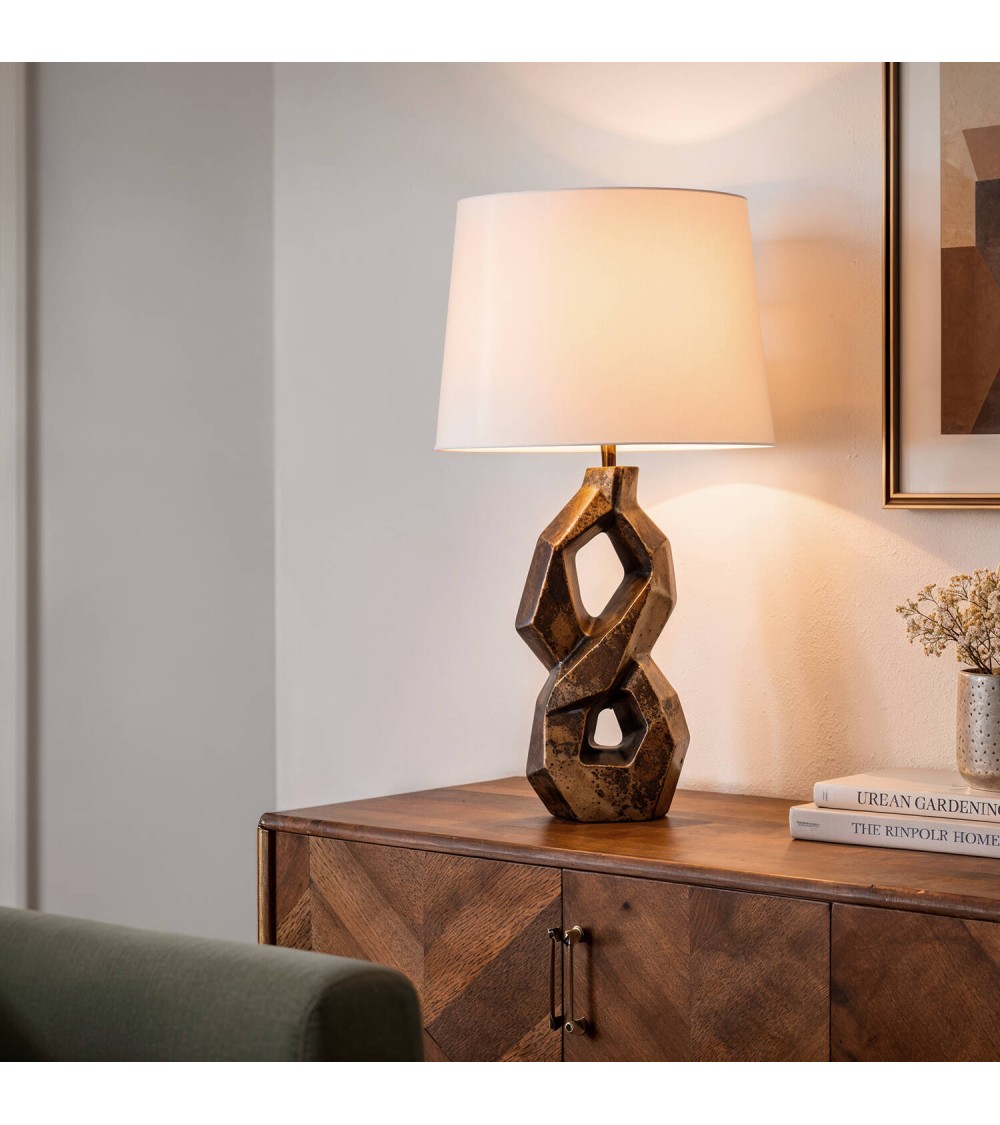 Lampe à Poser Métal Reyansh ILUZZIA - 126156 - vue 1