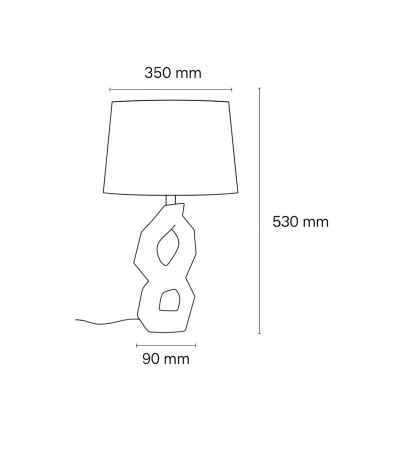 Lampe à Poser Métal Reyansh ILUZZIA - 126156 - vue 9