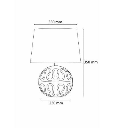Lampe à Poser Métal Naksh ILUZZIA - 126161 - vue 8