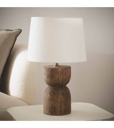 Lampe à Poser Bois Dallas - 126171 - vue 4