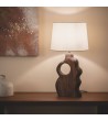 Lampe à poser Bois Hunar V ILUZZIA - 126181 - vue 2