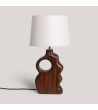 Lampe à poser Bois Hunar V ILUZZIA - 126181 - vue 3