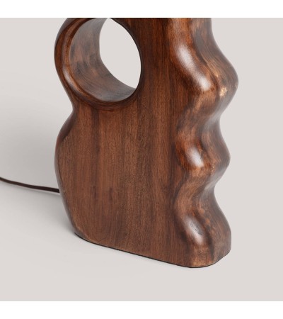 Lampe à poser Bois Hunar V ILUZZIA - 126181 - vue 5