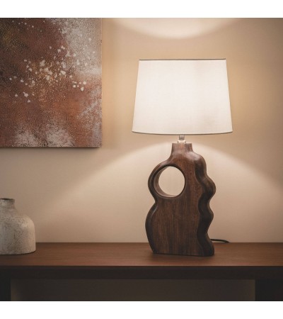Lampe à poser Bois Hunar V ILUZZIA - 126181 - vue 8
