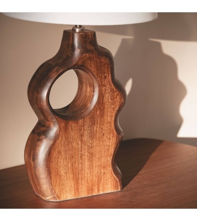 Lampe à poser Bois Hunar V ILUZZIA - 126181 - vue 10