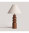 Lampe à Poser Bois Adah ILUZZIA - 126191 - vue 1