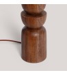 Lampe à Poser Bois Adah ILUZZIA - 126191 - vue 3