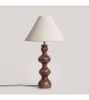 Lampe à Poser Bois Anahla ILUZZIA - 126196 - vue 1