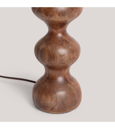 Lampe à Poser Bois Anahla ILUZZIA - 126196 - vue 6