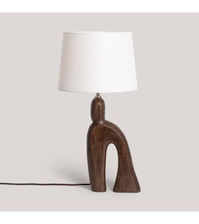Lampe à Poser Bois Hunar III ILUZZIA - 126225 - vue 3