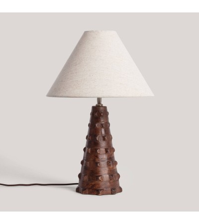 Lampe à Poser Bois Samesh ILUZZIA - 126230 - vue 3