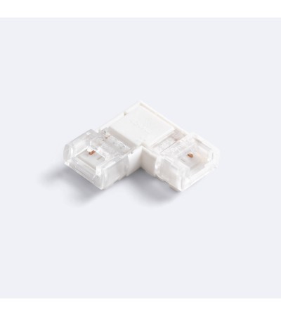 Connecteur HIPPO "L" pour Ruban LED Monochrome 12-24V DC Largeur 8 mm