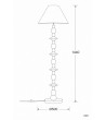 Lampadaire Bois Tanish - 126325 - vue 8