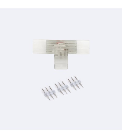 Connecteur Type « T » pour Ruban LED CCT 220V AC Largeur 14 mm