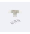 Connecteur Type « T » pour Ruban LED CCT 220V AC Largeur 14 mm - 126371 - vue 3
