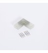 Connecteur Type « L » pour Ruban LED CCT 220V AC Largeur 14 mm - 126376 - vue 1