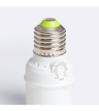 Capteur Crépusculaire avec Minuterie pour Ampoules E27 - 126606 - vue 2