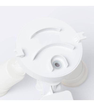 Détecteur de Mouvement PIR Crépusculaire 180° Mural Extérieur IP44 pour Deux Ampoules E27 - 126621 - vue 5