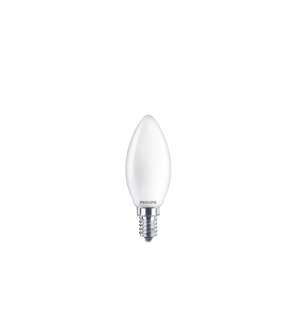 Ampoule Filament LED E14 4,3W 470 lm BA38 PHILIPS Candle - 126626 - vue 1