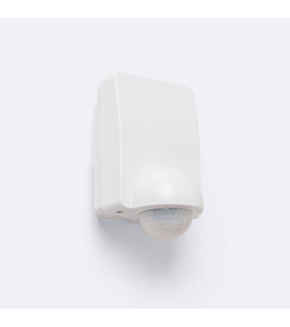 Capteur de Mouvement PIR Crépusculaire 240º Extérieur IP65 avec Télécommande - 126648 - vue 1