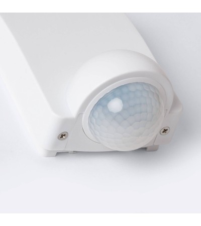 Capteur de Mouvement PIR Crépusculaire 240º Extérieur IP65 avec Télécommande - 126648 - vue 2
