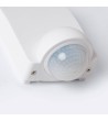Capteur de Mouvement PIR Crépusculaire 240º Extérieur IP65 avec Télécommande - 126648 - vue 2