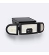 Projecteur Solaire LED IP65 7W avec Détecteur de Mouvement PIR et Détecteur Crépusculaire - 126681 - vue 8