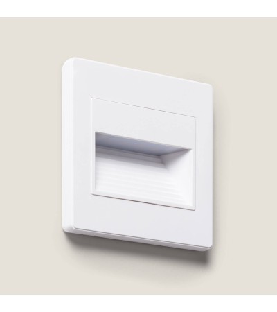 Balise Murale LED Encastrable Carrée Olite