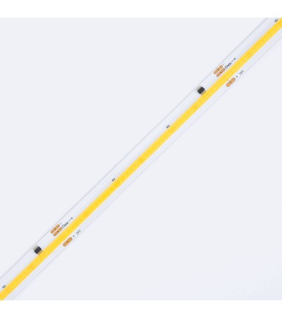 Ruban LED Digital SPI 24V Monochrome COB 420 LED/m 5m Largeur 10mm Coupe 10cm IP20 CRI90 - 126761 - vue 4