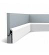 Moulure Plinthe Cache Câbles 2m Bend - 126811 - vue 3