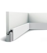 Moulure Plinthe Cache Câbles 2m Edge - 126816 - vue 3