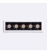 Spot LED Linéaire 7W Encastrable Batyo CRI90 Coupe 140x35 mm - 126828 - vue 2