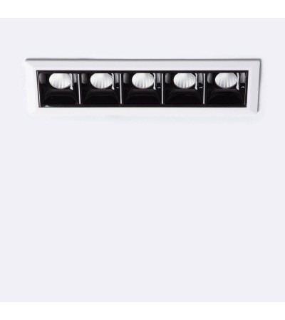 Spot LED Linéaire 7W Encastrable Batyo CRI90 Coupe 140x35 mm - 126828 - vue 6