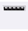 Spot LED Linéaire 7W Encastrable Batyo CRI90 Coupe 140x35 mm - 126828 - vue 6
