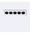 Spot LED Linéaire 7W Encastrable Catyo CRI90 Coupe 140x35 mm - 126833 - vue 6