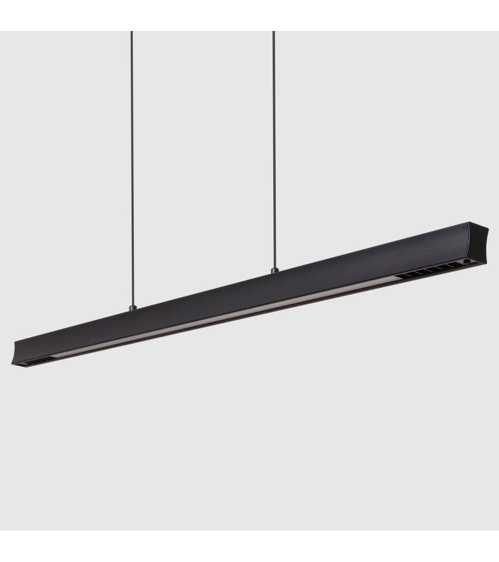 Suspension Linéaire LED 42W Aluminium CCT Éclairage Double Face Funky Chic - 126835 - vue 1