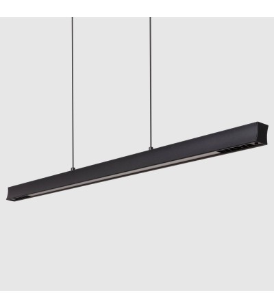 Suspension Linéaire LED 42W Aluminium CCT Éclairage Double Face Funky Chic - 126835 - vue 3