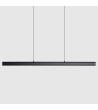 Suspension Linéaire LED 42W Aluminium CCT Éclairage Double Face Funky Chic - 126835 - vue 4