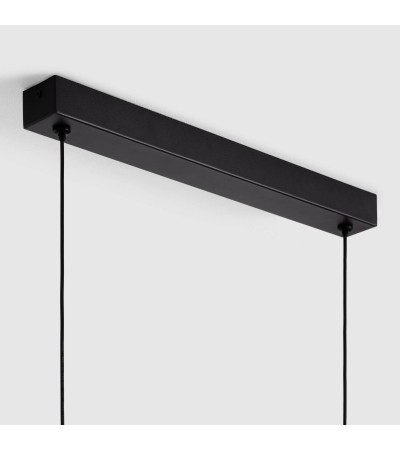Suspension Linéaire LED 42W Aluminium CCT Éclairage Double Face Funky Chic - 126835 - vue 8